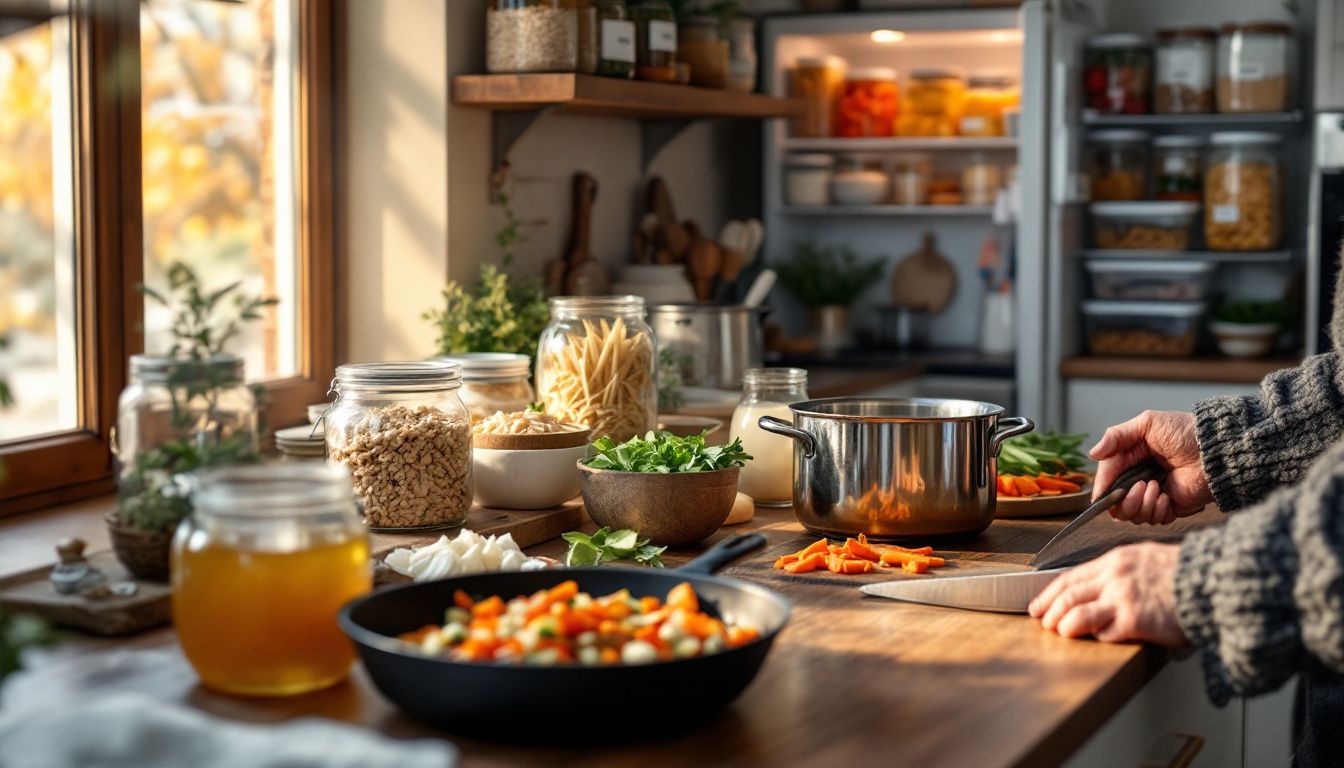 Cozinha Prática de Inverno: Organização, Aproveitamento e Bases Versáteis para o Dia a Dia